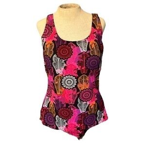 Dolfin Aquashape One piece swimsuit women’s size 42/16 floral Multicolor